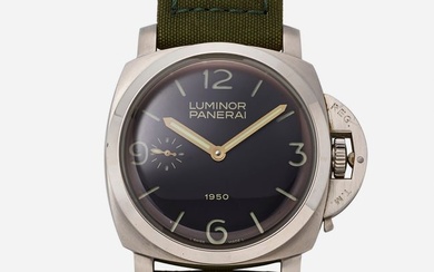 Panerai, 'Luminor 1950' stainless steel wristwatch, Ref. PAM00127