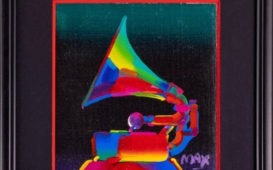Peter Max, Grammy 89 Original Acrylic on Canvas