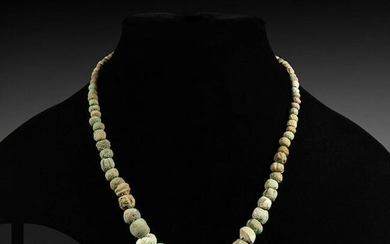 Phoenician Faience Bead Necklace