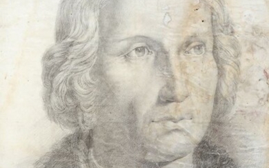 Anonimo, XIX sec., Portrait of Christopher Columbus