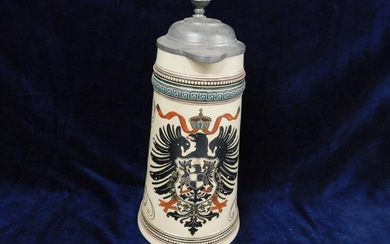 Prussian Eagle Beer Tankard
