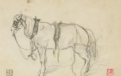 RICARDO BAROJA NESSI (1871 / 1954) "Horse"