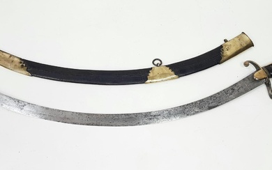 Rare épée OSBOURNE courbée de 1796. Une épée originale en très bon état, avec une...
