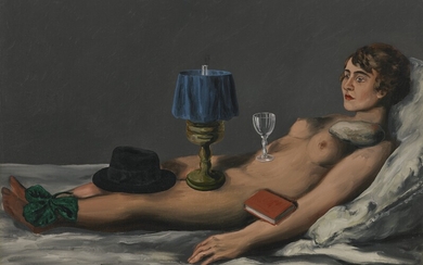 René Magritte (1898-1967), Le nu couché