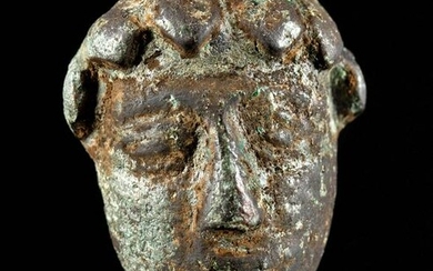 Roman Bronze Head
