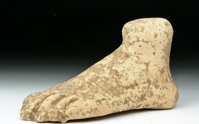 Roman Terracotta Foot Votive