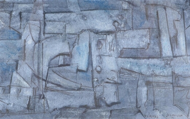 λ Roy Turner Durrant (British 1925-1998) , Landscape in Blue