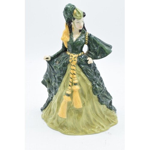 Royal Doulton lady figure Scarlett O'Hara - Gone With the Wi...