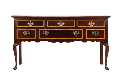 STICKLEY QUEEN ANNE STYLE MAHOGANY SIDEBOARD