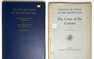SYLLOGE OF COINS OF THE BRITISH ISLES. Lotto di due libri.