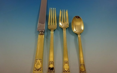 San Lorenzo Gold by Tiffany and Co. Sterling Silver Flatware Set Service Vermeil