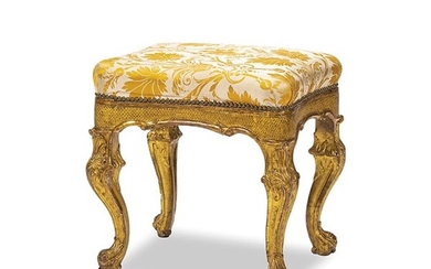 Sgabello dorato, Torino, 1750 ca.