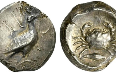 Sicily, Akragas, Didrachm, ca. 480-470 BC AR (g 8,62; mm...