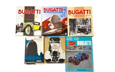 Six Titles Relating to the Bugatti Marque No Reserve