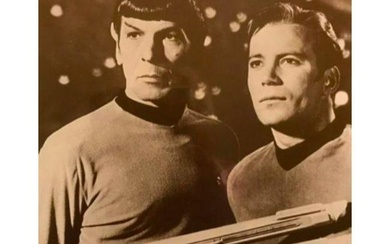 Star Trek, Captain Kirk, Mister Spock Photo Print