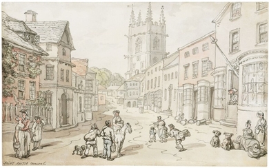 THOMAS ROWLANDSON (LONDON 1756-1827), St Austell, Cornwall