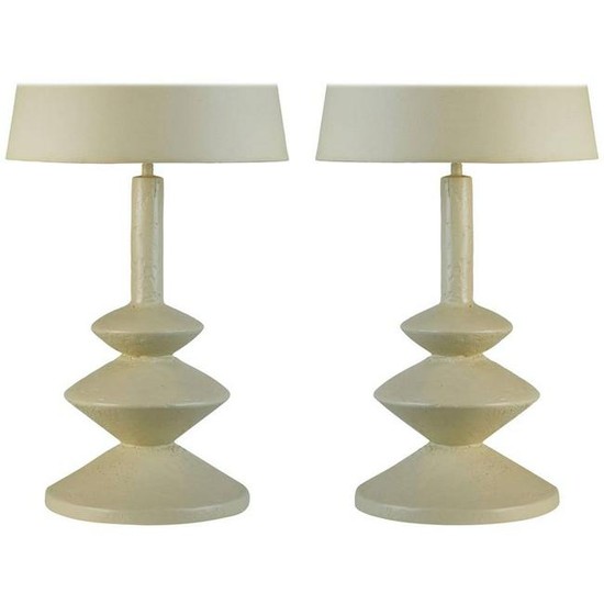 Table Lamps After Jean Michel Frank and Alberto