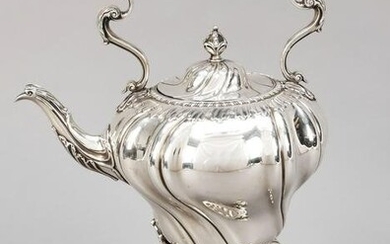 Tea kettle on rechaud, England, 19