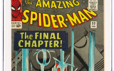 The Amazing Spider-Man #33 (Marvel, 1966) CGC NM 9.4...