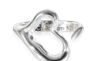 Tiffany & Co. Elsa Peretti Open Heart Ring in Sterling Silver