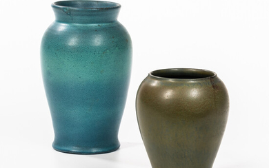 Two Marblehead Pottery Vases
