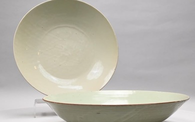 Two Southeast Asian Earthenware Celadon Bowls