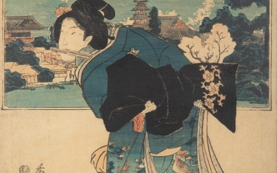 UTAGAWA TOYOKUNI (Japanese 1796-1825)