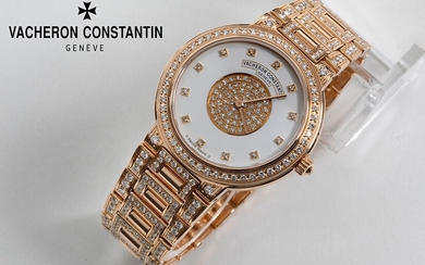 VACHERON - CONSTANTIN prestigieuse montre dame unique ( !!) entièrement d'origine faite à la main...