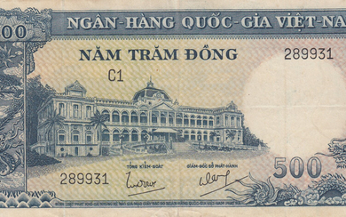 Vietnam South 500 Dong 1962