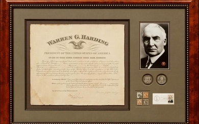 Warren G. Harding, 29th US President