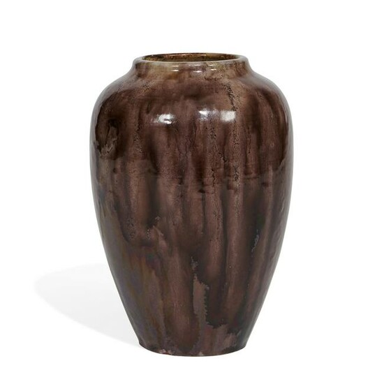 William J. Walley Pottery earthenware vase