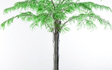 XXL Murano glass palm tree