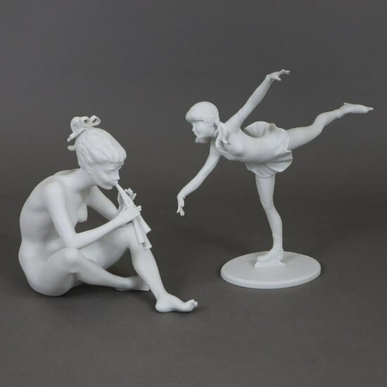 Zwei Porzellanfiguren - AK Kaiser Porzellanmanufaktur