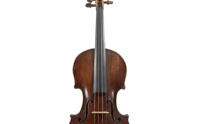 A Spanish Violin, Early 19th Century Labeled: David Dechler...