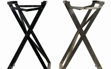 LOT OF 2: FOLDING SLOT STANDS.