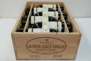 12 Btles Château La Tour Haut Brion 2000 CC Graves…