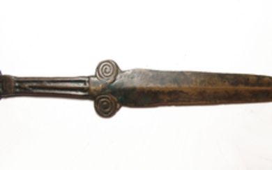 A rare Eastern Scythian/Ordos culture bronze dagger