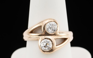 14K Gold and 1 CTW Diamond Ring