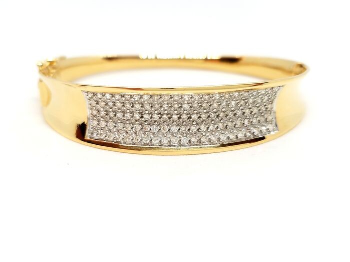 18 kt. Yellow gold - Bracelet Diamond