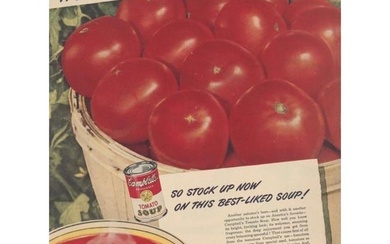 1940's Campbell's Tomato Soup Ad