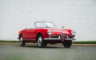 1960 Alfa Romeo Giulietta Spider Veloce Chassis no. AR1495F07582 Engine no. 131532895