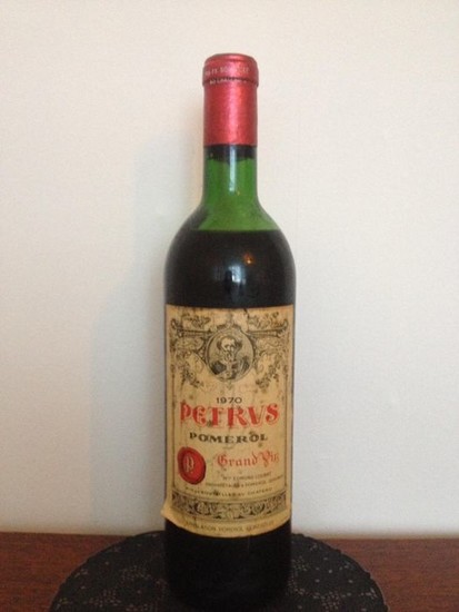 1970 Château petrus - Pomerol - 1 Bottle (0.75L)