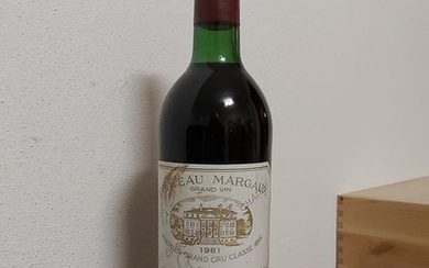 1981 Chateau Margaux - Margaux 1er Grand Cru Classé - 1 Bottle (0.75L)