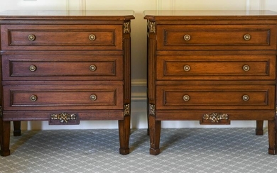 (2) EMPIRE STYLE SIDE TABLES