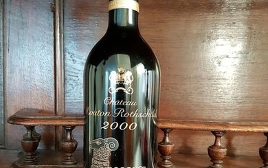 2000 Chateau Mouton Rothschild 2000 1er Cru Grand Classe Pauillac - Bordeaux 1er Grand Cru Classé - 1 Bottle (0.75L)