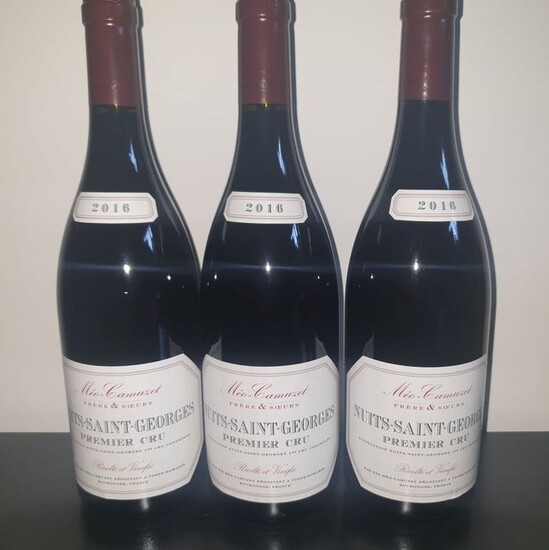 2016 Nuits Saint Georges 1° Cru - Méo-Camuzet - Bourgogne - 3 Bottles (0.75L)
