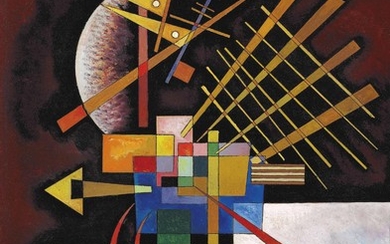 Wassily Kandinsky (1866-1944), Oben und links