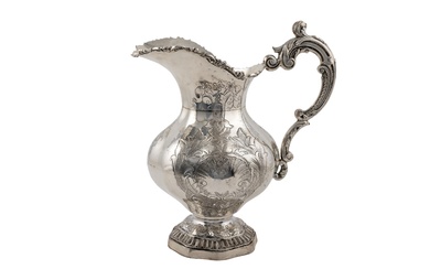 20th C Spanish silver jug