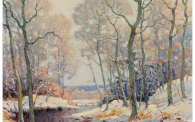 28029: Carl Wendell Rawson (American, 1884-1970) Winter