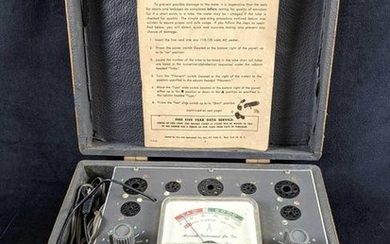 1964 Accurate Instrument Co Tube Tester Model 151 with